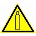Знак W19. &amp;quot;Газовый баллон&amp;quot;
